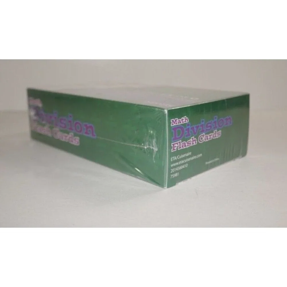 Math Division Flashcards SEALED